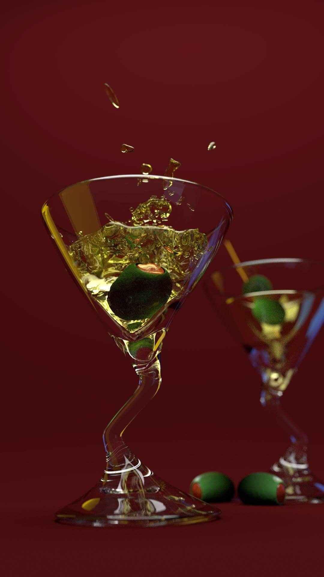 Twisted Martini — artwork by ThreeViews Productions